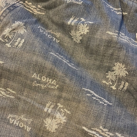 Aloha denim shorts - Picture 2 of 5